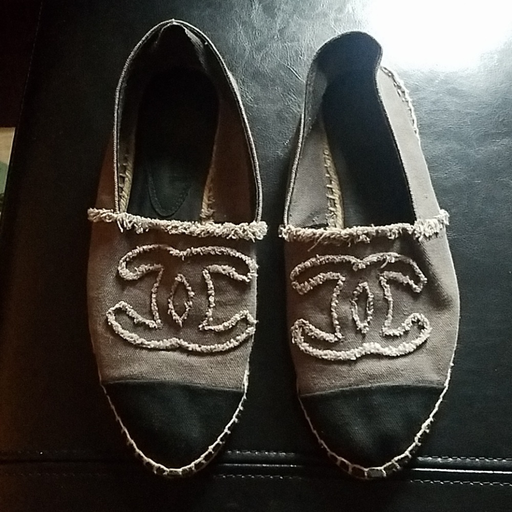 Authentic Chanel espadrilles